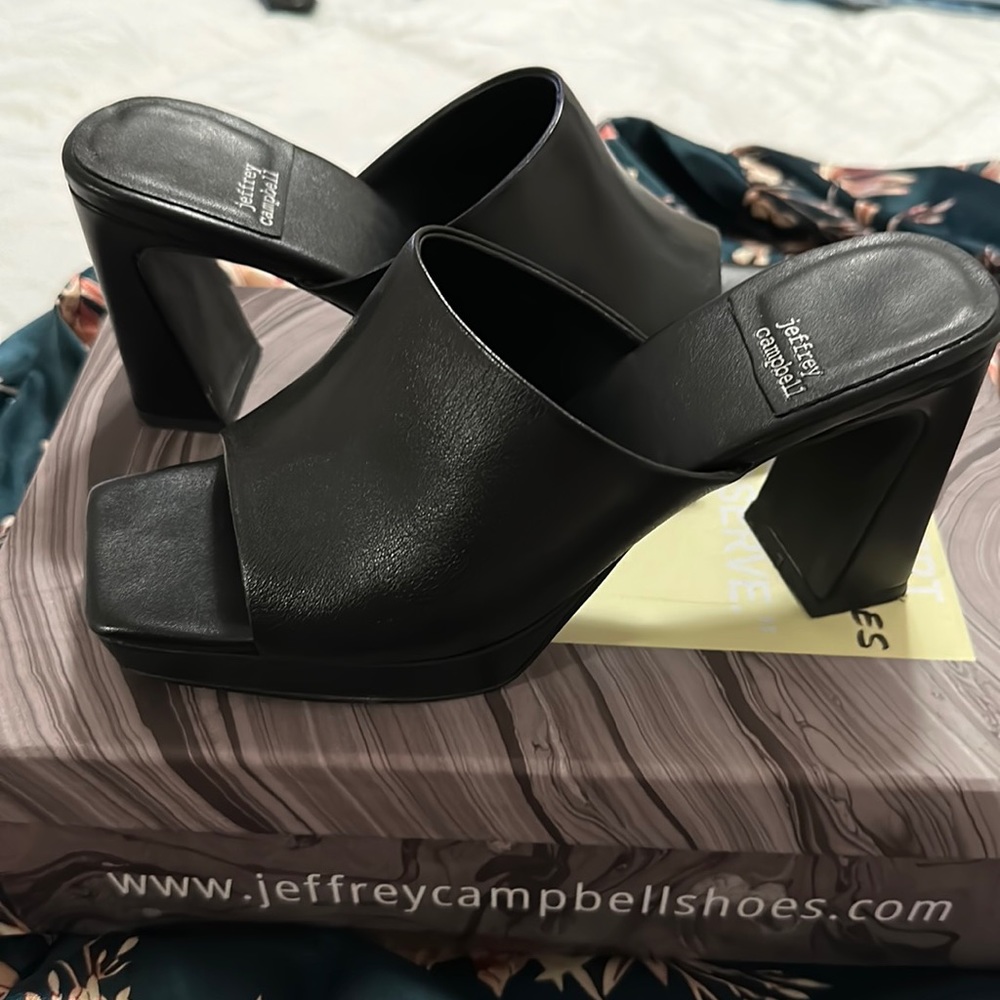 Jeffrey Campbell black heels